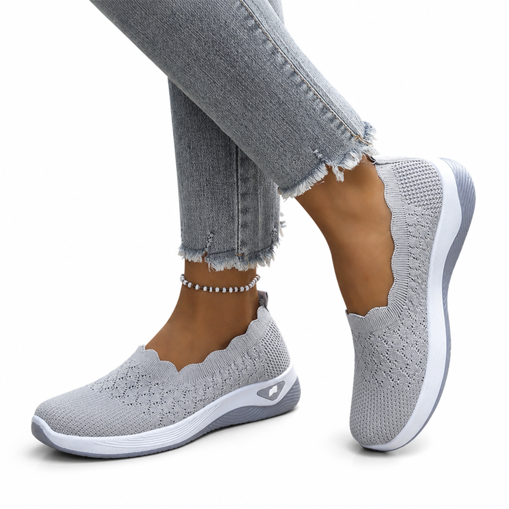 Brielle dames schoenen in blauw, lichte en comfortabele pasvorm