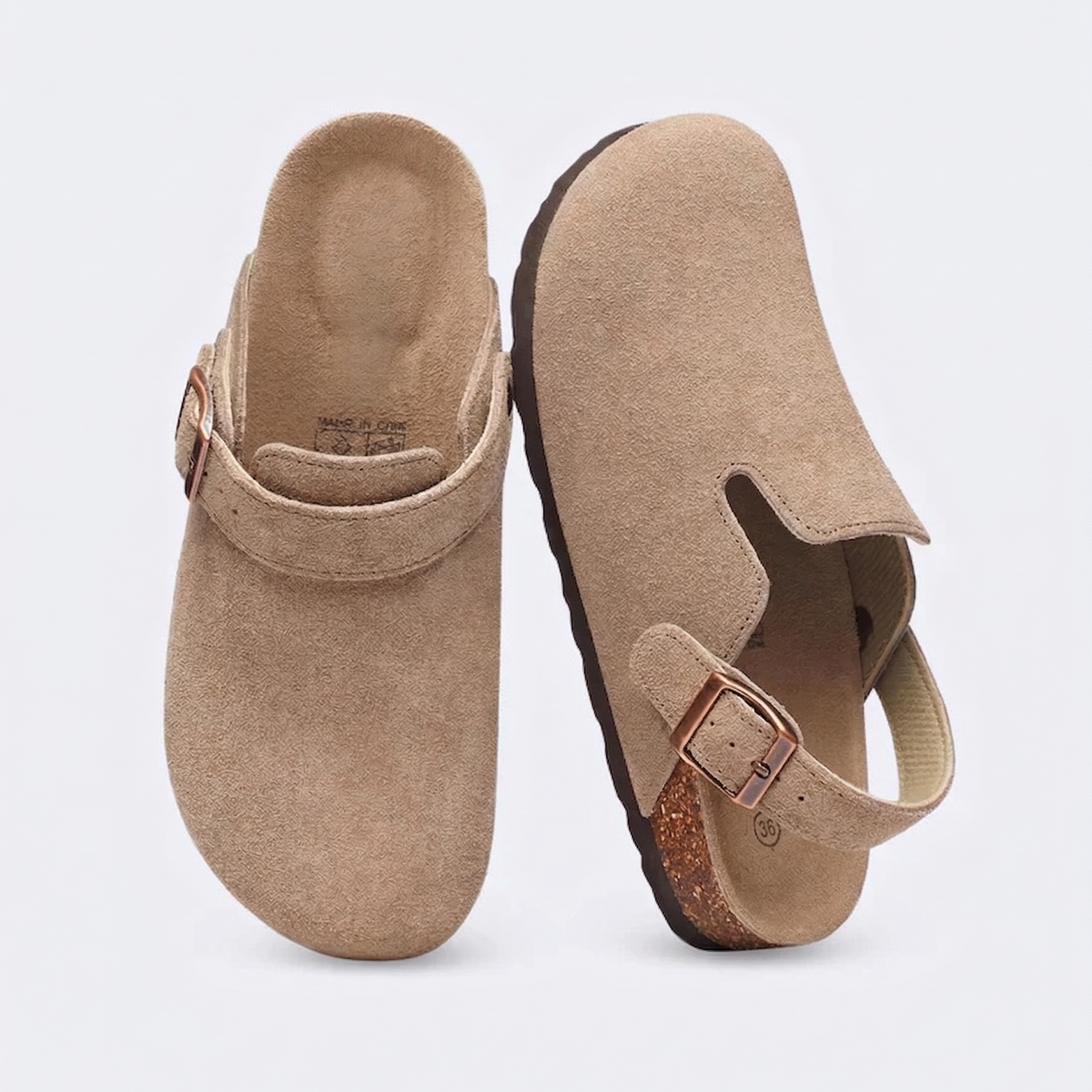 Nudge Backstrap Clogs Birkenstock – Comfortabele Instap Clogs met ...