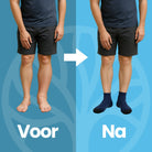 Compressiesokken tegen beenpijn en kniepijn