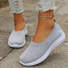 Viva dames anatomische sneakers in grijs met ademend textiel en flexibele zool