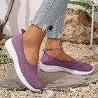 Detailopname van de flexibele zool van de Viva dames sneaker