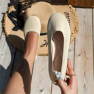 Nora dames instapschoenen in zwart met comfortabel slip-on design
