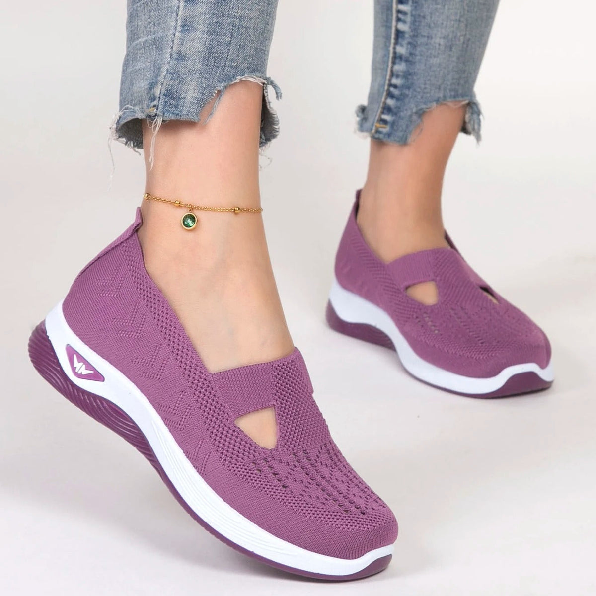 Gele Vera orthopedische pantoffel — comfortabele pasvorm maat 36-43