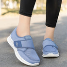 Florine dames orthopedische schoenen in wit met verstelbare sluiting