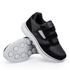 Florina orthopedische sneaker in antracietgrijs, bovenaanzicht