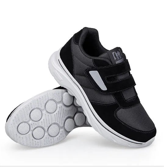 Zijaanzicht van de Florina orthopedische sneaker met ademend mesh bovenwerk