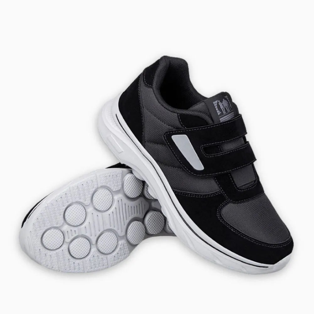 Florina orthopedische sneaker gedragen op straat, stadse setting