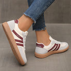Diona orthopedische sneakers off-white bovenaanzicht