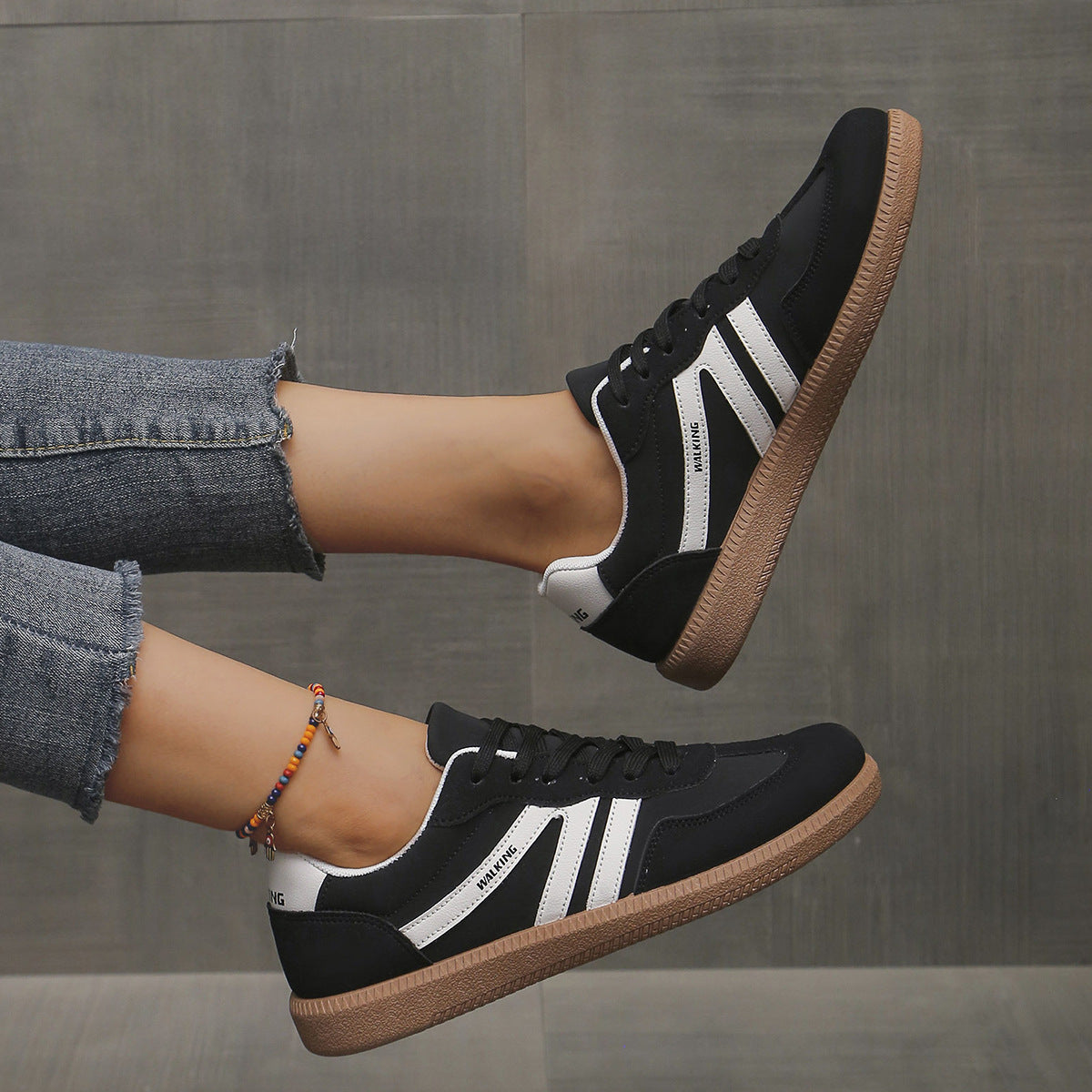 Diona luipaardprint orthopedische sneakers dames volledig