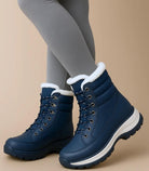 Dames snowboots meerdere kleuren: zwart, ivoor, navy, rood en zwart-wit
