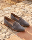 Close-up gecushionde inlegzool Dana orthopedische loafer