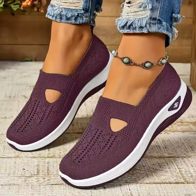 Demi dames sneakers in paars-violet, paarfoto