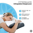 Orthopedisch kussen ondersteunt elke slaaphouding comfortabel