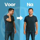 Detailopname van de vorm van het orthopedisch nekondersteuningskussen