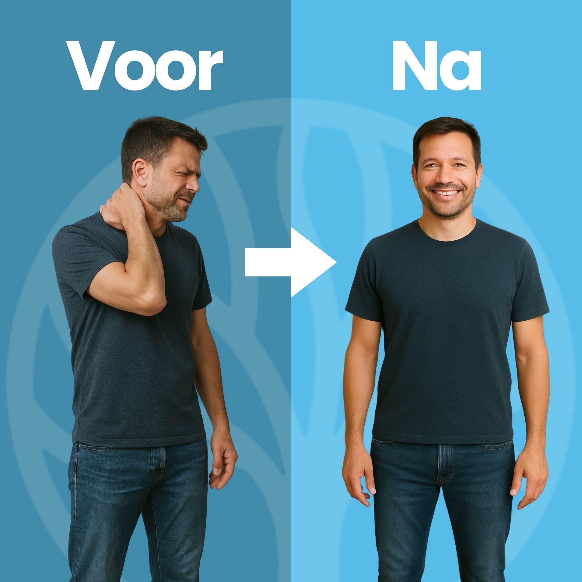 Detailopname van de vorm van het orthopedisch nekondersteuningskussen