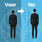 Elevo inlegzolen in herenschoen onzichtbaar gedragen