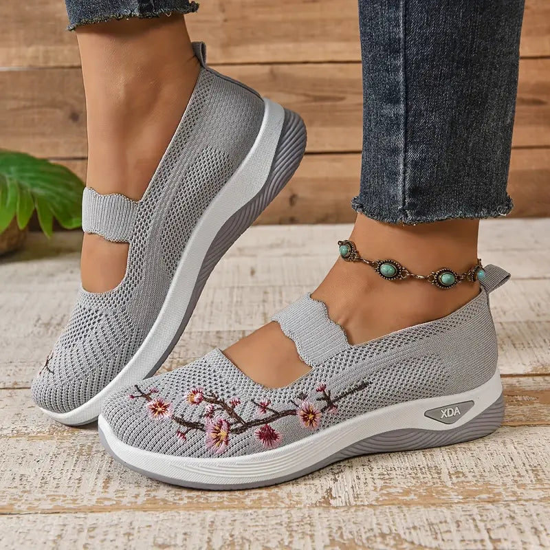 Fiona damesneakers casual gebruik comfortabele pasvorm rood