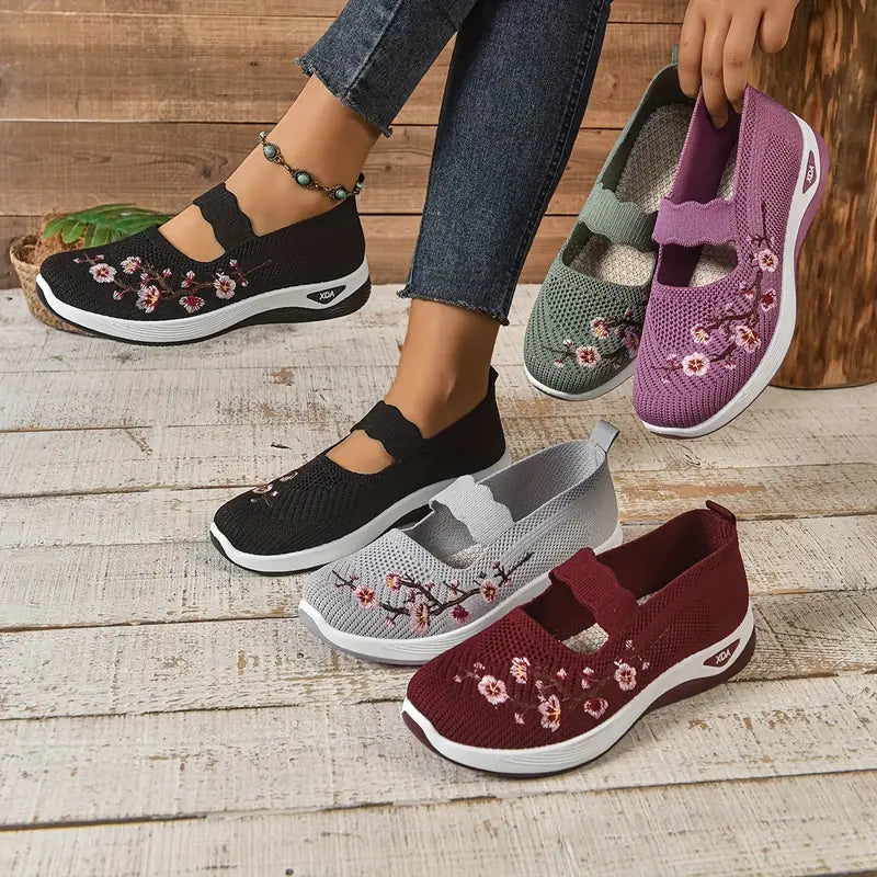 Groene Fiona sneakers voor dames met stijlvol design