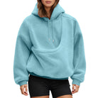 Hoodie met huisdierenzak in kleur zwart, vooraanzicht
