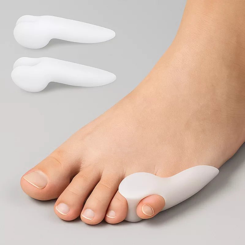Flexari gel teenspreider voor kleine teen – 2 stuks voor dagelijks voetcomfort en pijnverlichting