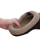 Cozy pantoffels zooldetail antislip EVA in grijs
