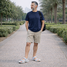 Heren leren sandalen Rowan in drie kleuren: zwart, wit en groen