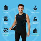 Heren shapewear voor buikcontrole comfortabele pasvorm