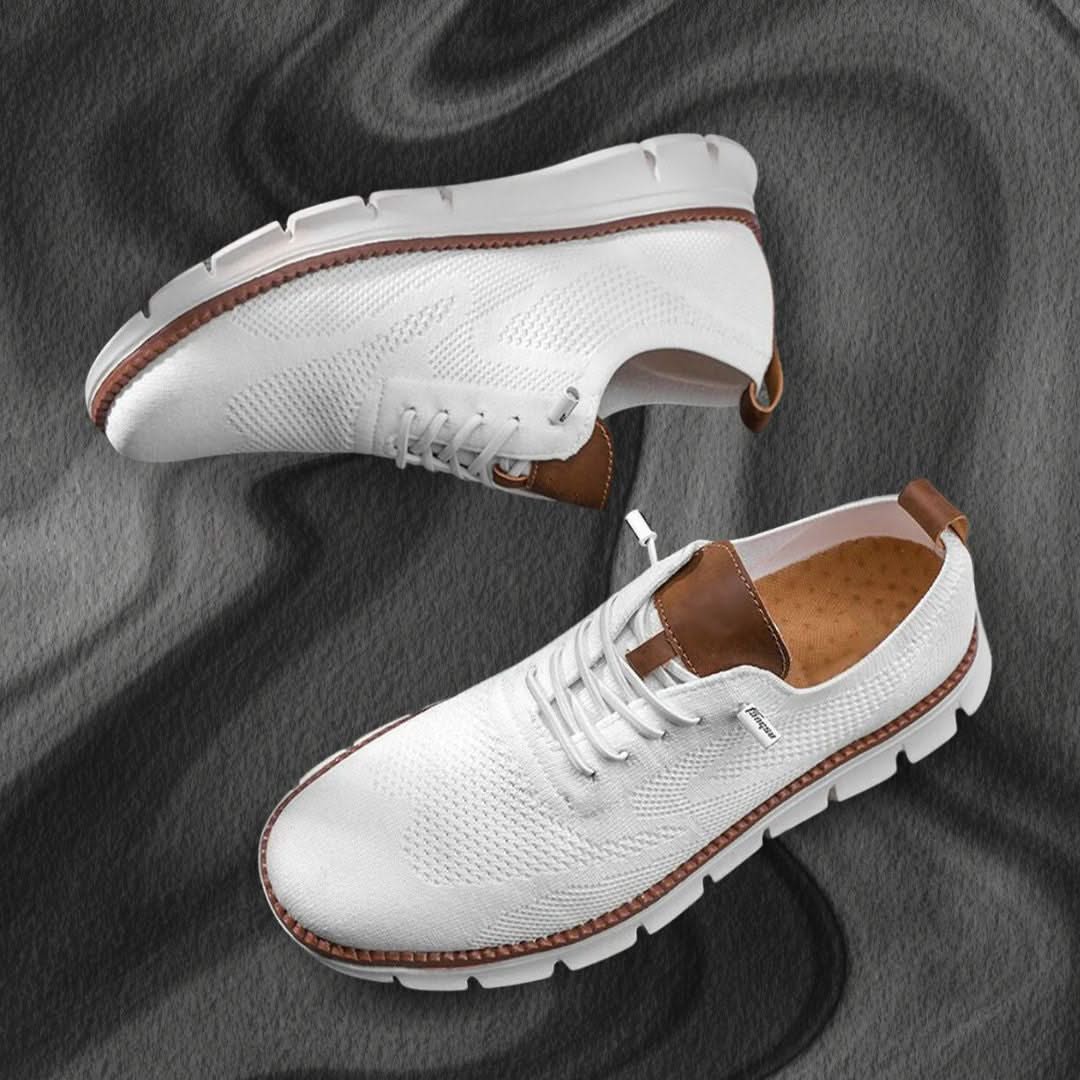 Jasper wandelschoenen met brede teenbox en boogondersteuning