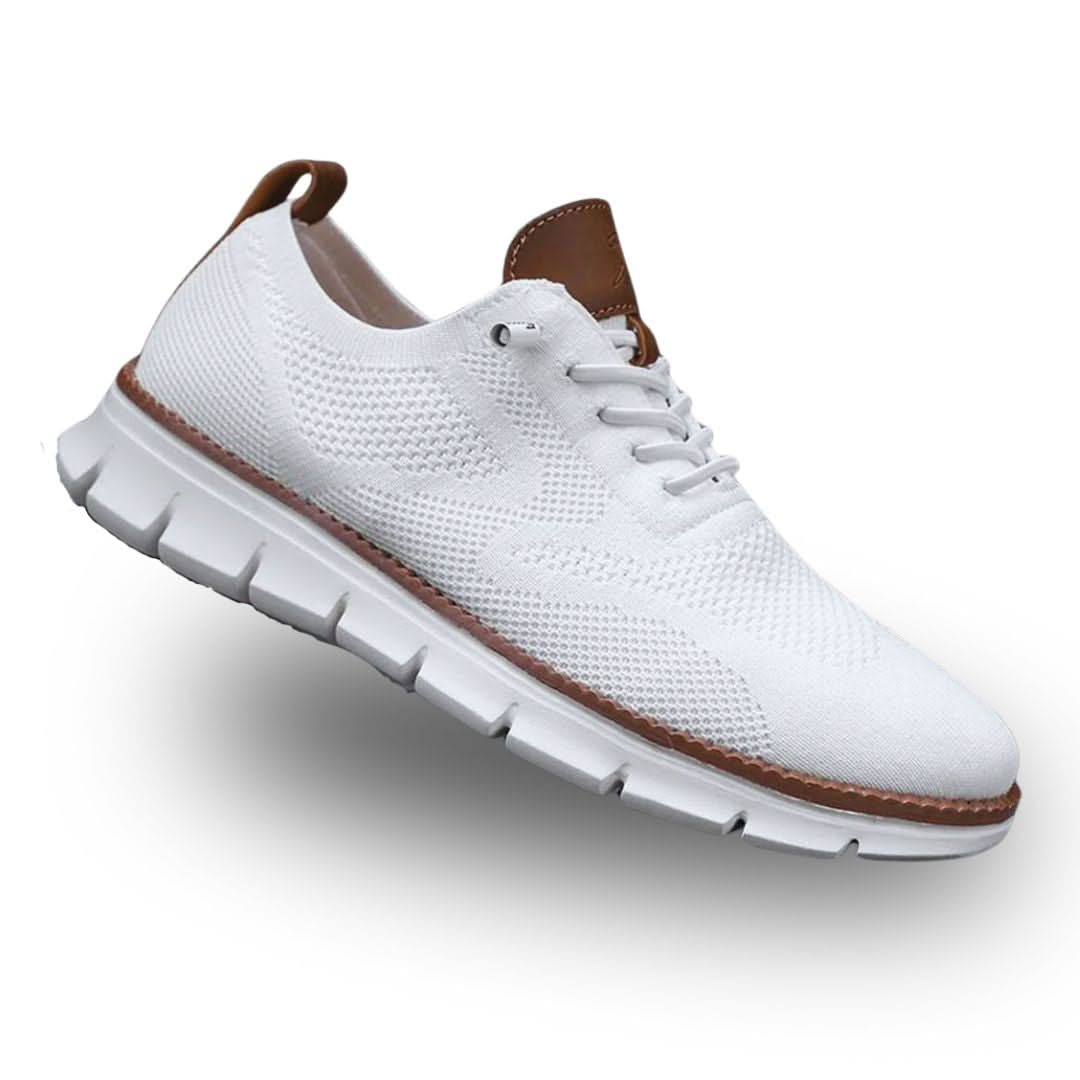 Jasper orthopedische schoenen gedragen tijdens wandeling