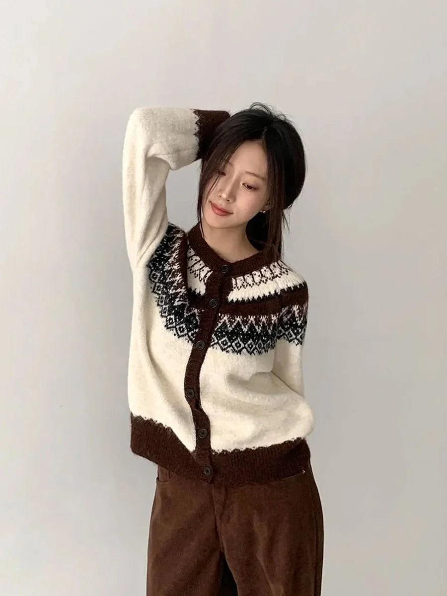 Liora dames cardigan wol – geschikt voor herfst en winter styling