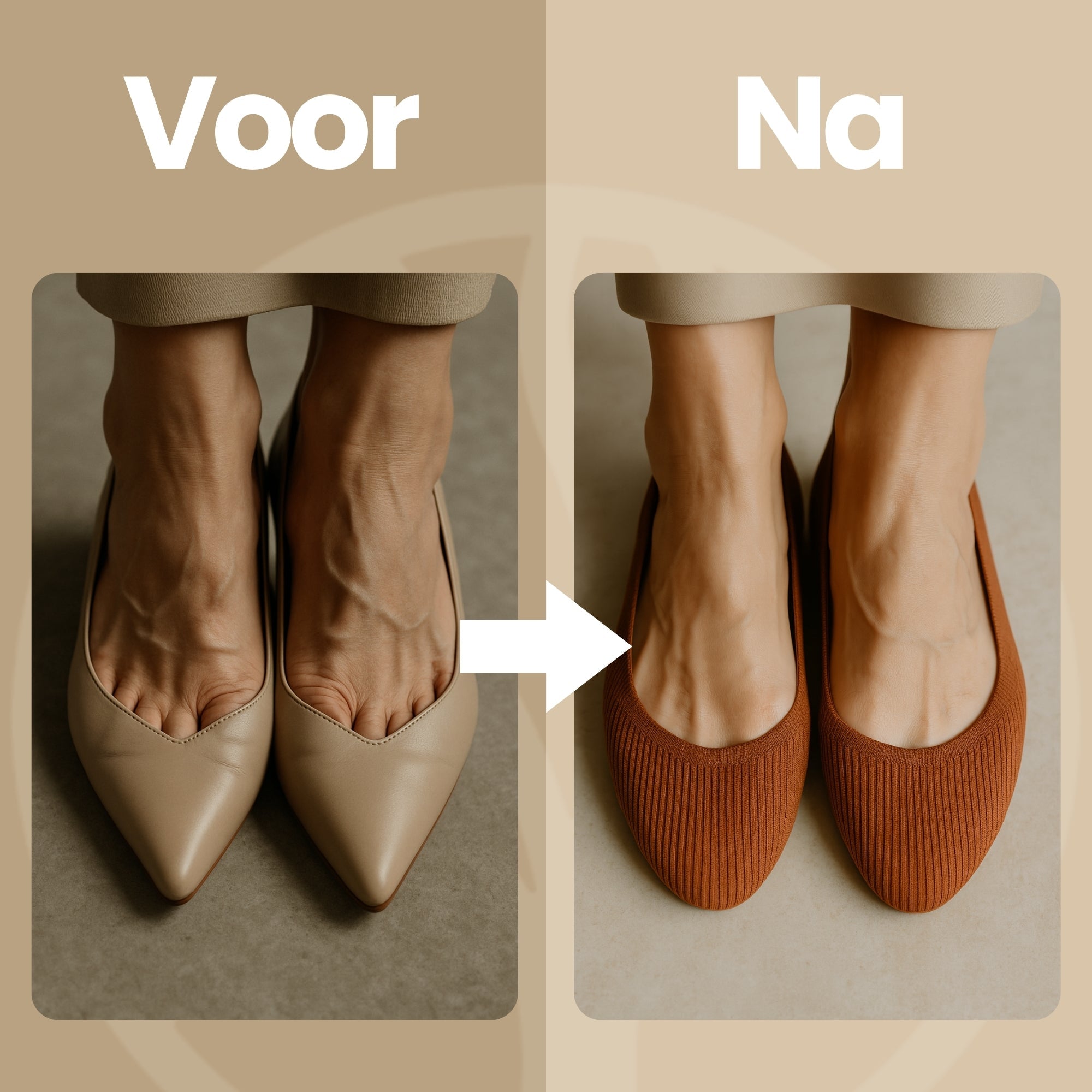Dames ballerina's met brede pasvorm in geel voor dagelijks gebruik
