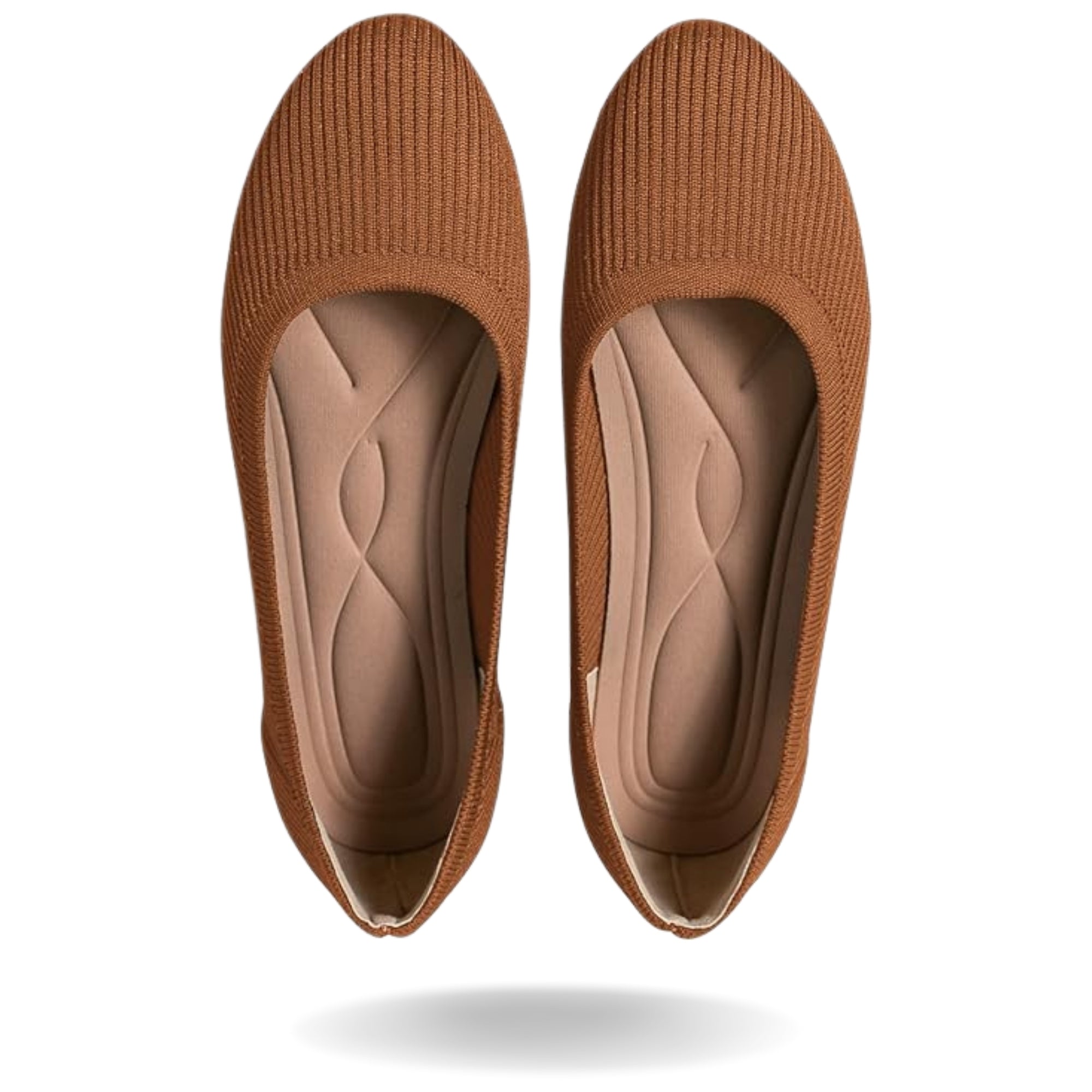 Binnenzool detail Luna comfortabele dames ballerina's