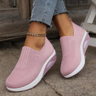 Mira dames orthopedische pantoffel in roze met luchtzoolcushioning