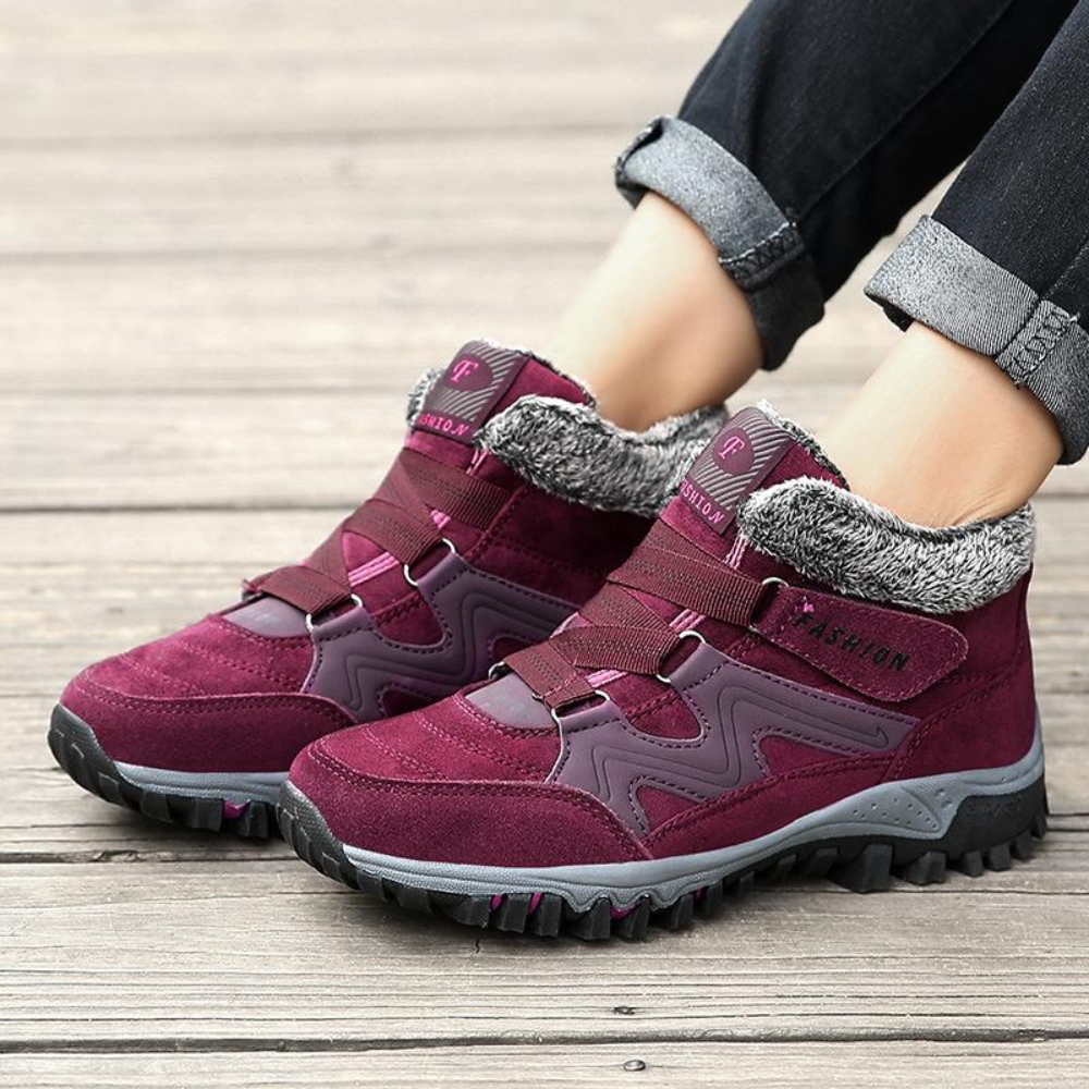 Nora dames winterschoenen comfort fleece warm koude dagen