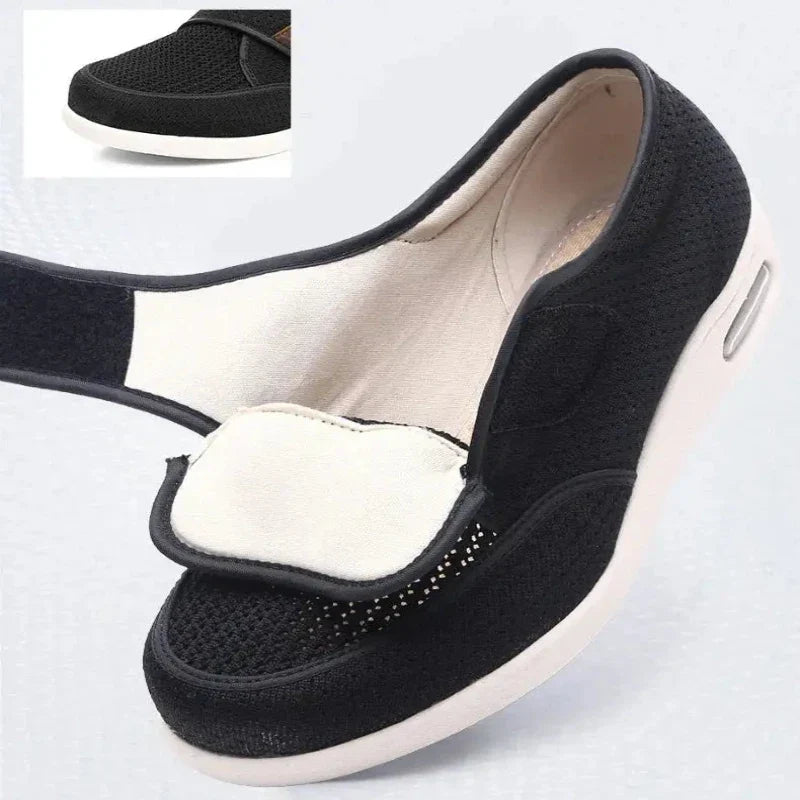 Ergonomische zool van orthopedische brede schoen met antislip basis