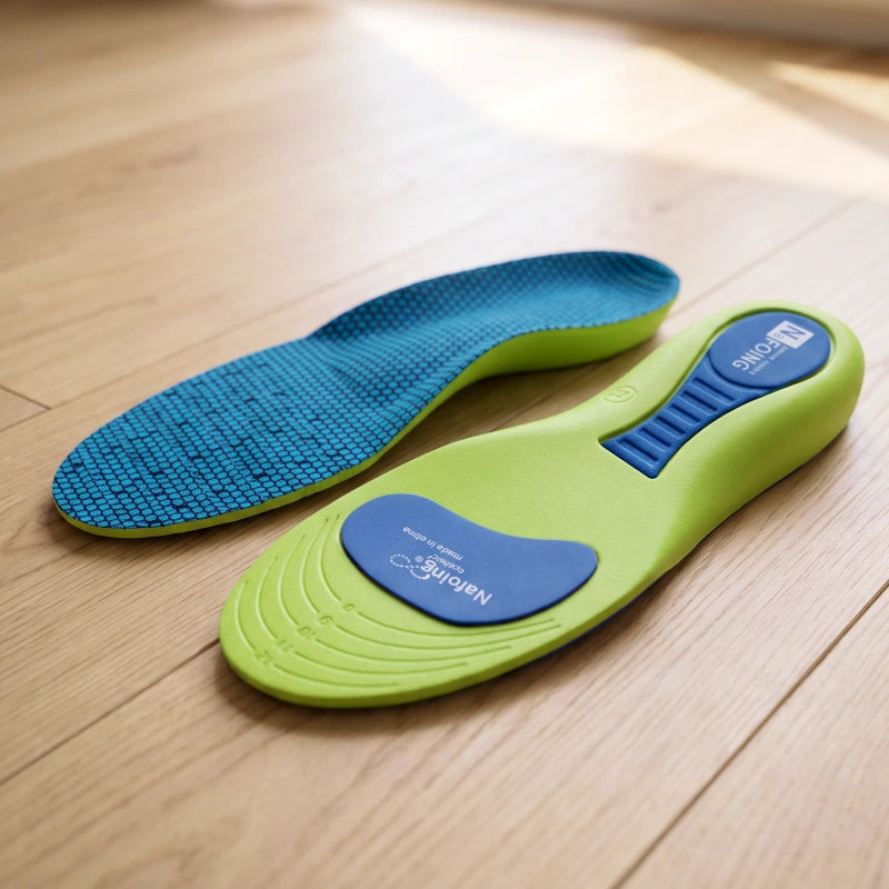Orthopedische inlegzolen met voetboogondersteuning en schokabsorptie voor dagelijks draagcomfort
