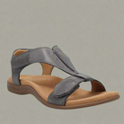 Gebroken witte lichtgewicht sandalen voor dames – zijaanzicht