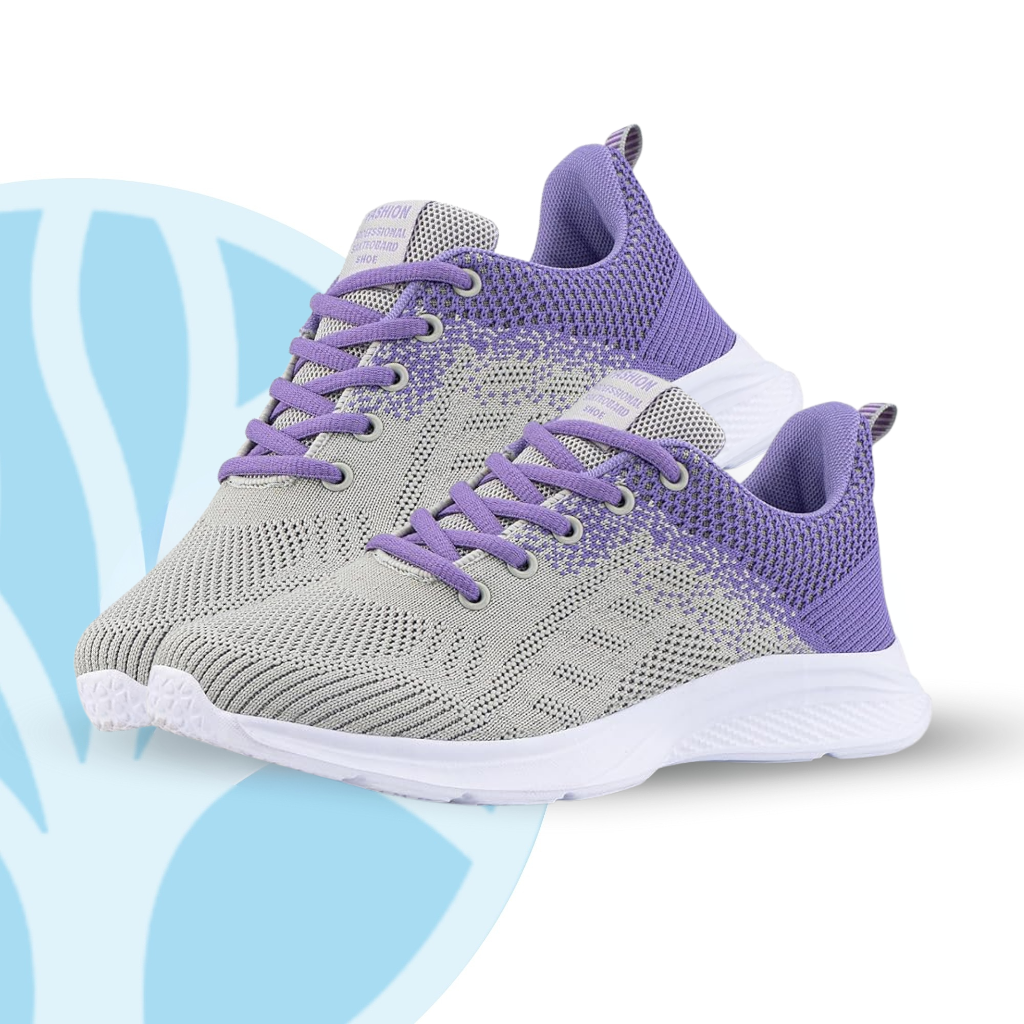 Ortiva pijnvrije comfort schoenen dames op lichte achtergrond volledig zicht