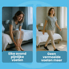 Ortiva ergonomische schoen in paars kleur zijaanzicht