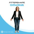 Detailopname van de ondersteuningszone van de Ortivo ergonomische inlegzool