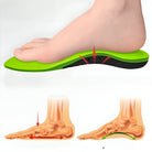 Close-up van ademend oppervlak van Pedivo orthopedische inlegzool