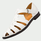 Heren sandalen met verstelbare bandjes en antislip zool — zijaanzicht