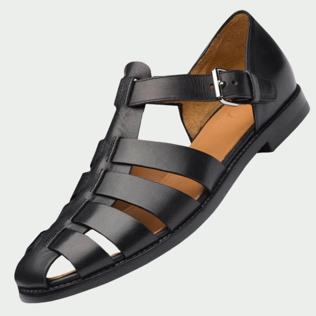 Owen™ heren sandalen antislip rubberen zool — onderkant detail