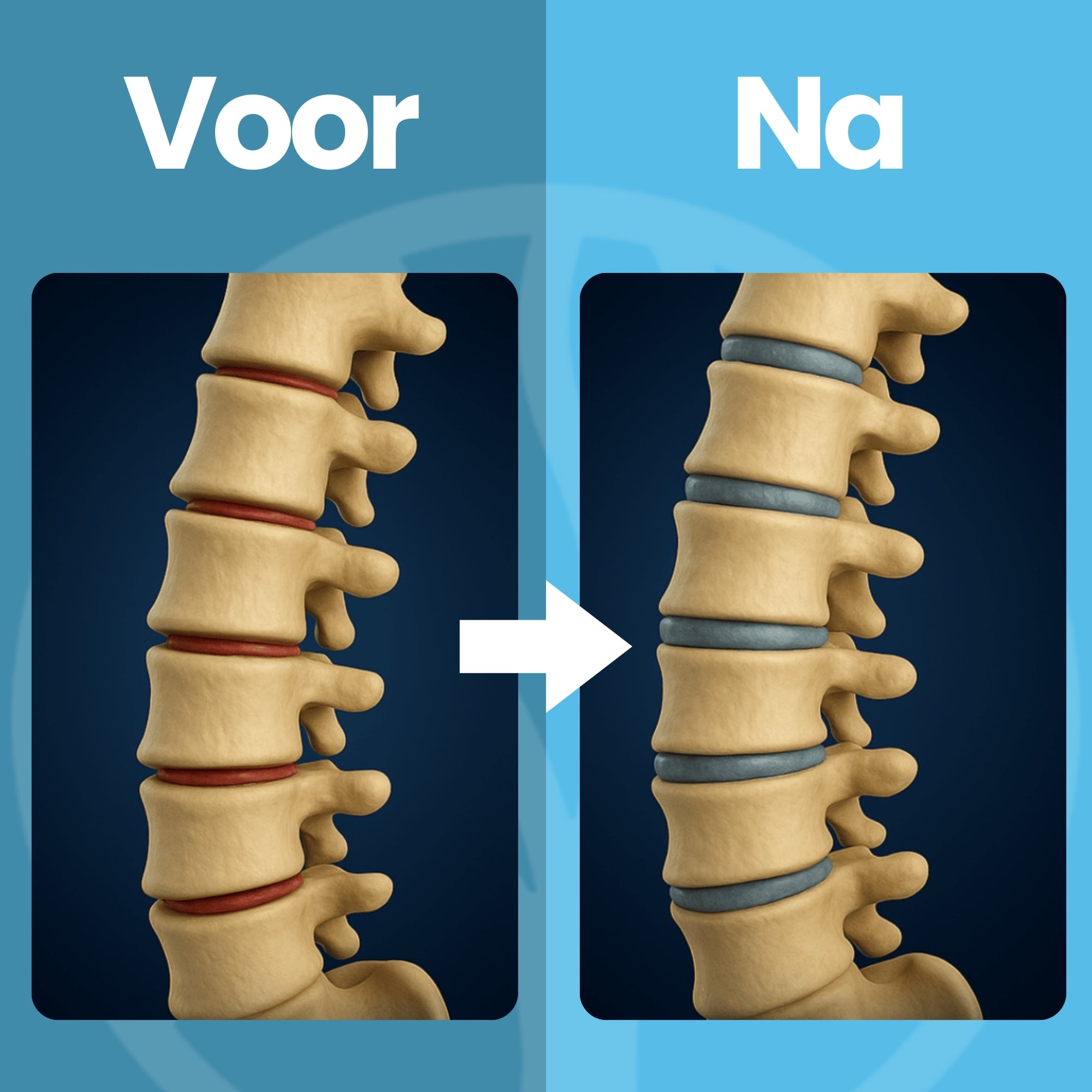 Relivo rugontspanner ondersteunt bij beenpijn en kniepijn