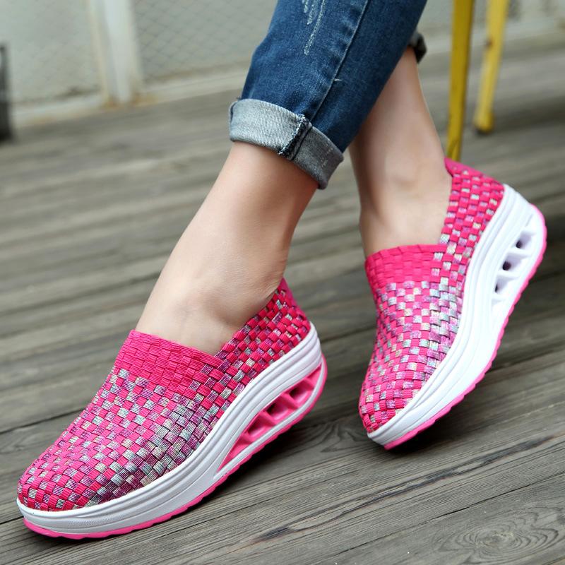 Detailopname binnenzijde Selena sneaker met ondersteuningskussens