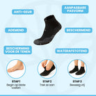Solin sock shoes bovenaanzicht ademend knit materiaal