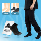 Detailopname antislipzool Solin barefoot schoen