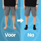 Solin barefoot shoes aan de voet natuurlijke pasvorm