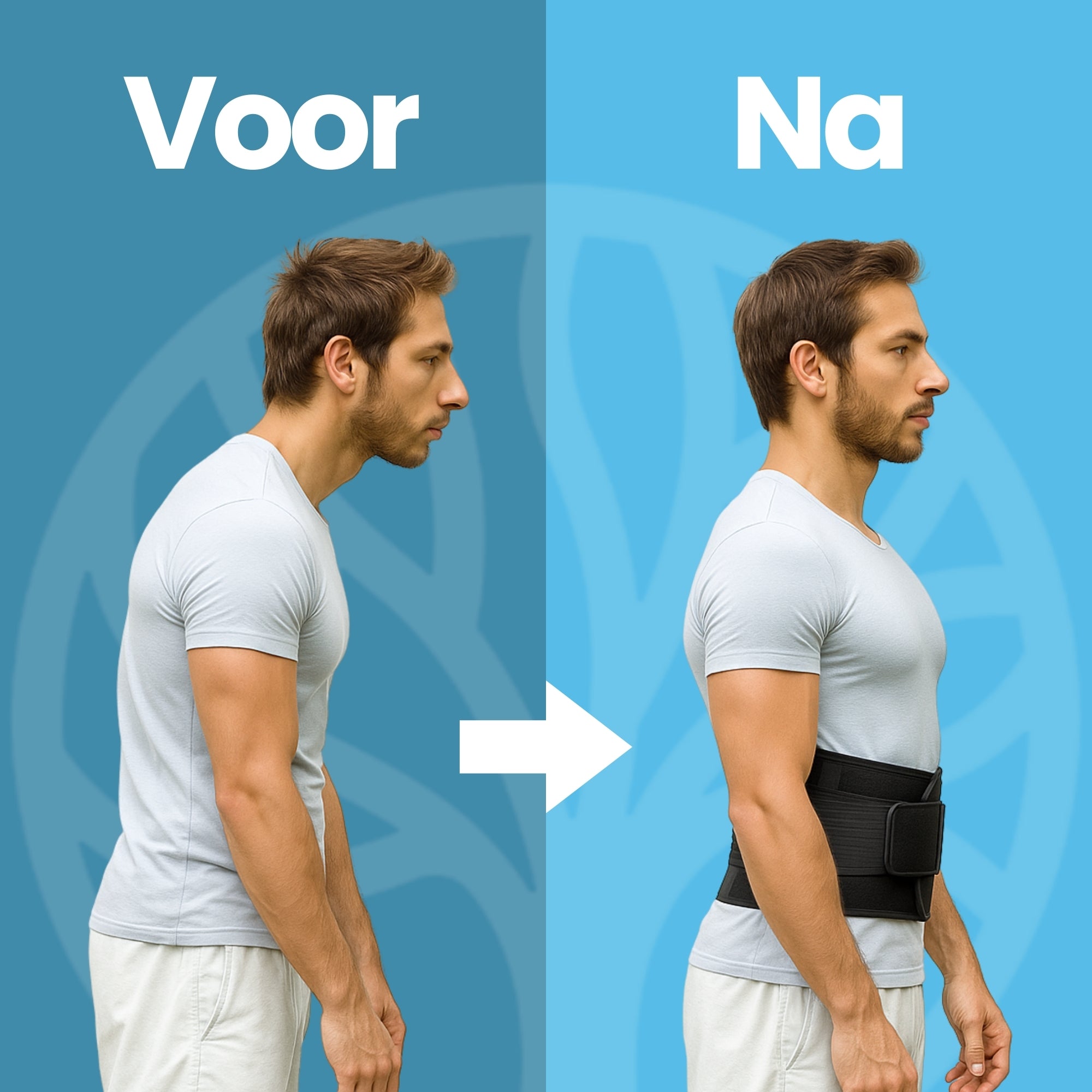 Spiro rugbrace helpt bij ischias en uitstralende beenpijn