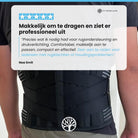 Comfortabele rugbrace voor verbeterde houding en mobiliteit